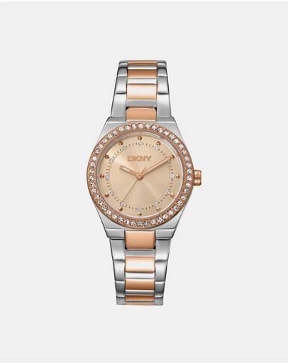 DKNY - Evening Two-Tone Stainless Steel 30mm Watch