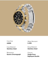 Fossil - Machine Two Tone Chronograph Watch