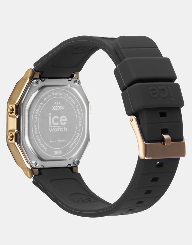 Ice-Watch - Digit Retro - Black gold
