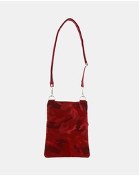 Pierre Cardin - Pierre Cardin Nylon Anti-Theft Cross Body Bag