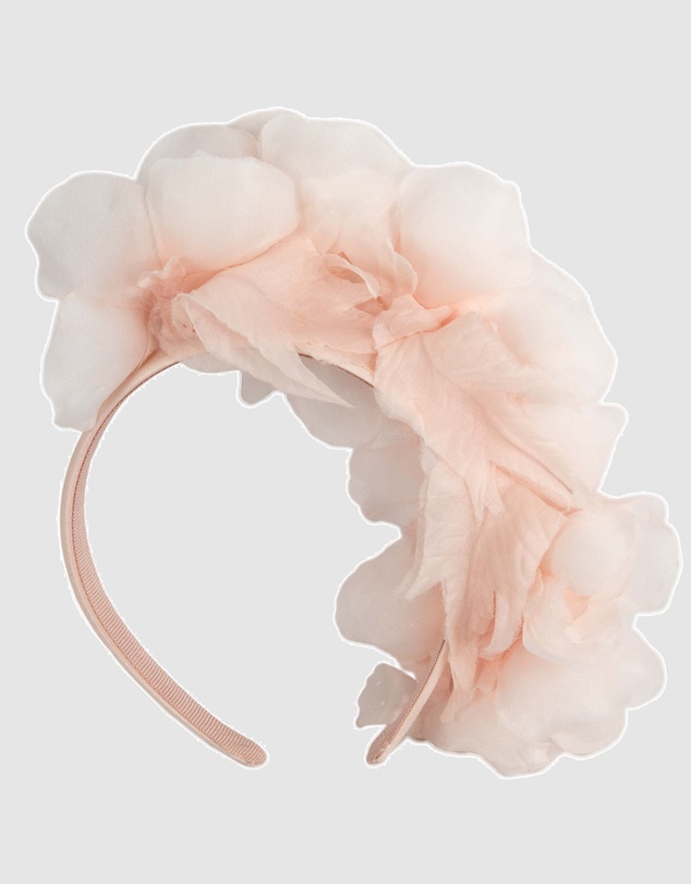Max Alexander - Pink Flower Headband Fascinator