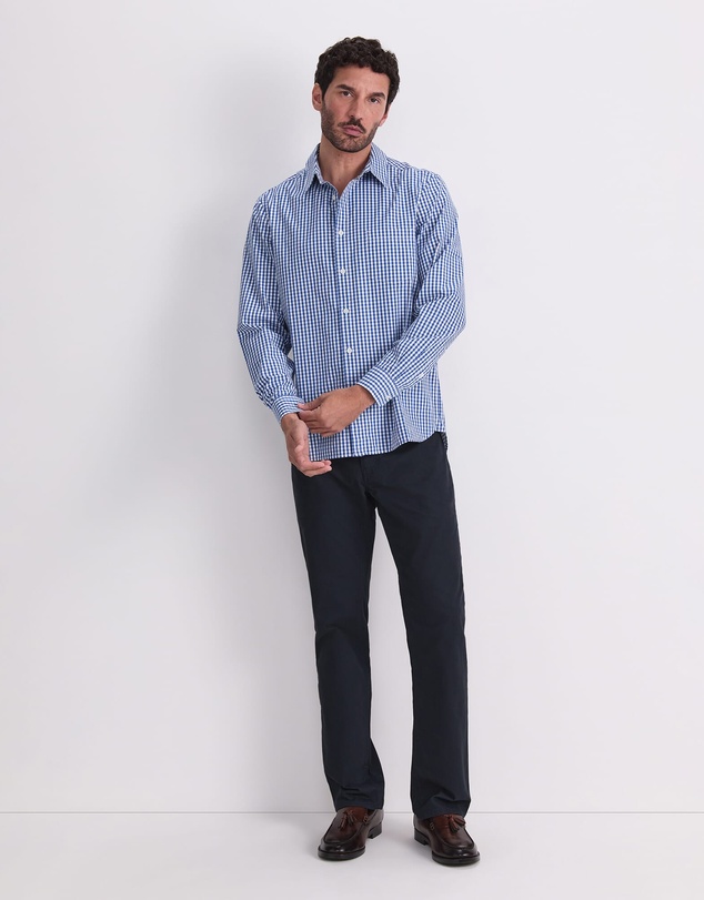 Sportscraft - Thomas Long Sleeve Gingham Shirt