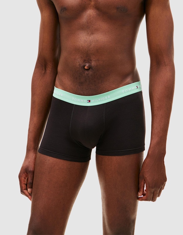 Tommy Hilfiger - 3-Pack Essential Logo Waistband Trunks