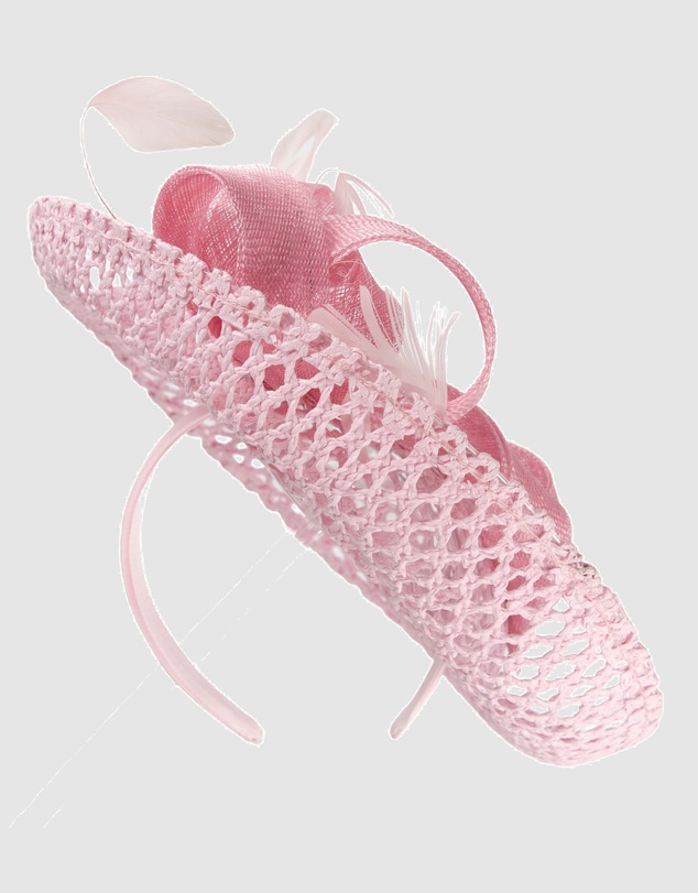 Max Alexander - Pink Plate Racing Fascinator