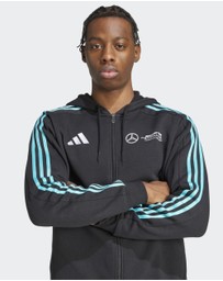 adidas Performance - MERCEDES - AMG PETRONAS FORMULA ONE TEAM DNA FULL ZIP HOODIE Mens