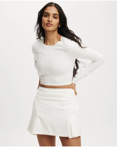 Cotton On Body Active - Open Tie Back LS Tee