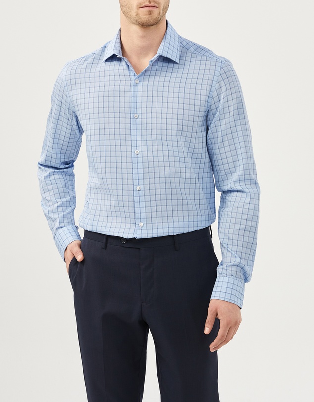 Van Heusen - Check Poplin Shirt