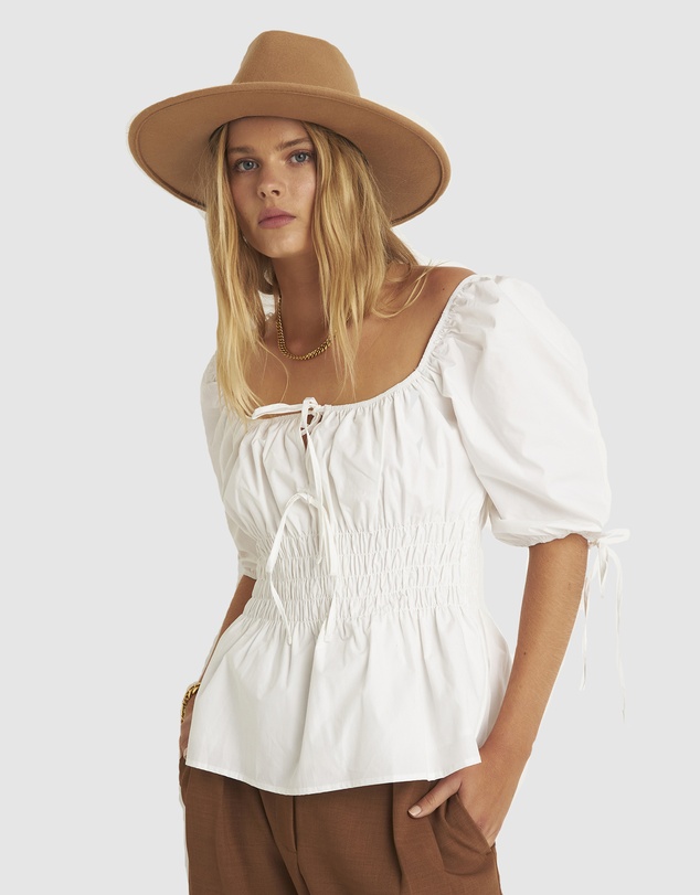 Zerafima - Matilda Peasant Top