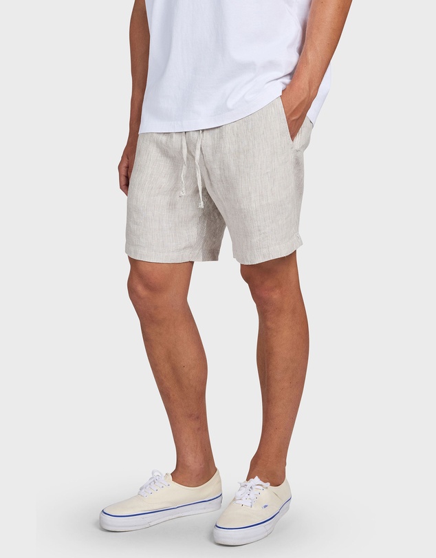 Academy Brand - Stripe Riviera Linen Short