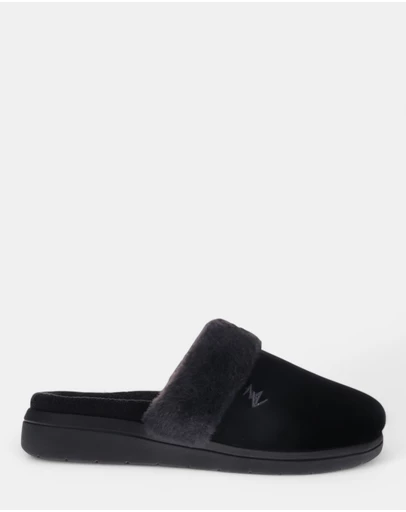 Mia Vita - Cuddle Slipper - Black