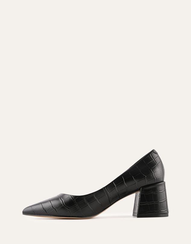 Jo Mercer - Gesso Mid Heels