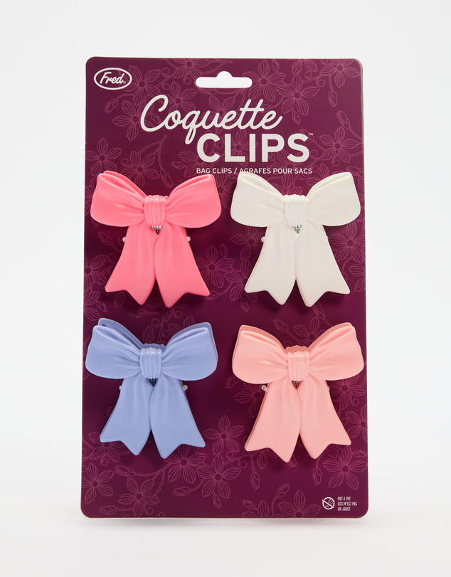FRED - 4-Pack Coquette Clips Bag Clips