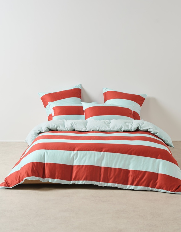 Linen House - Rugby Stripe European Pillowcase
