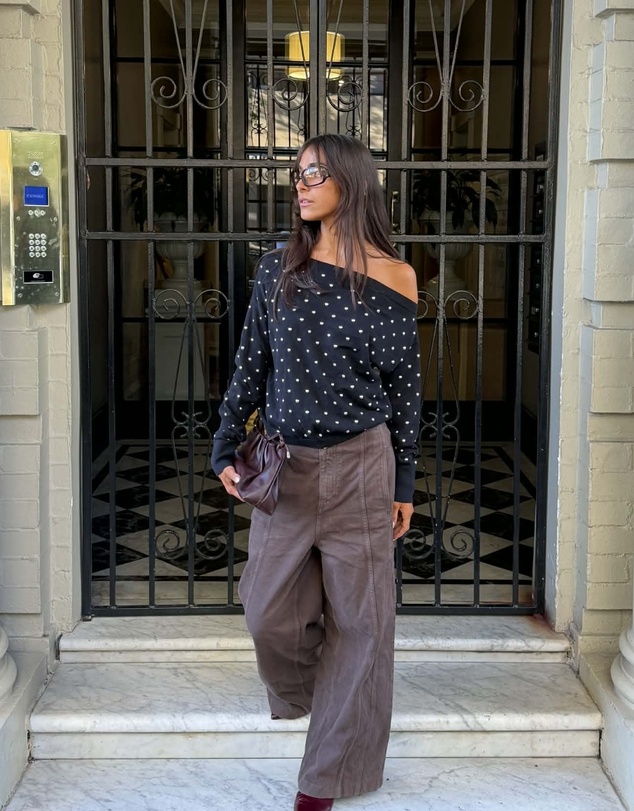 Lover - Ramona Stud Asymmetrical Jumper