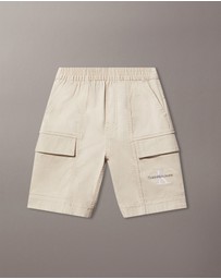 Calvin Klein Jeans - Boys Woven Cargo Shorts