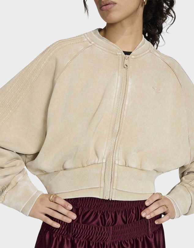 adidas Originals - SST DOUBLE LAYERED CROPPED TRACK TOP Womens