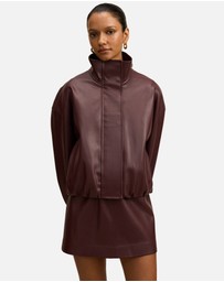 Forever New Petite - Jacquie Petite Funnel Neck Jacket
