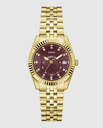 GUESS - GUESS Ladies Gold-Tone Analogue Watch