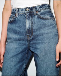 Reformation - Cary High Rise Slouchy Wide Leg Jeans