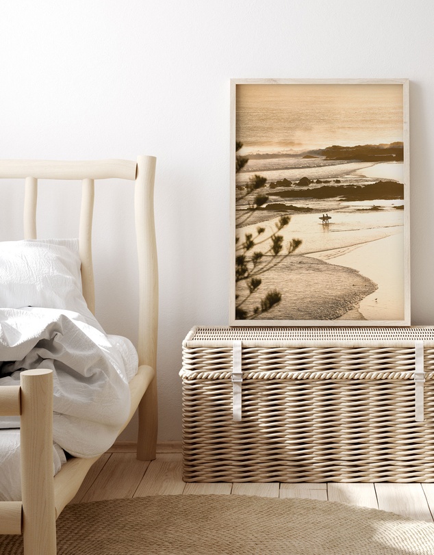 Olive et Oriel - Snapper Rocks I Art Print