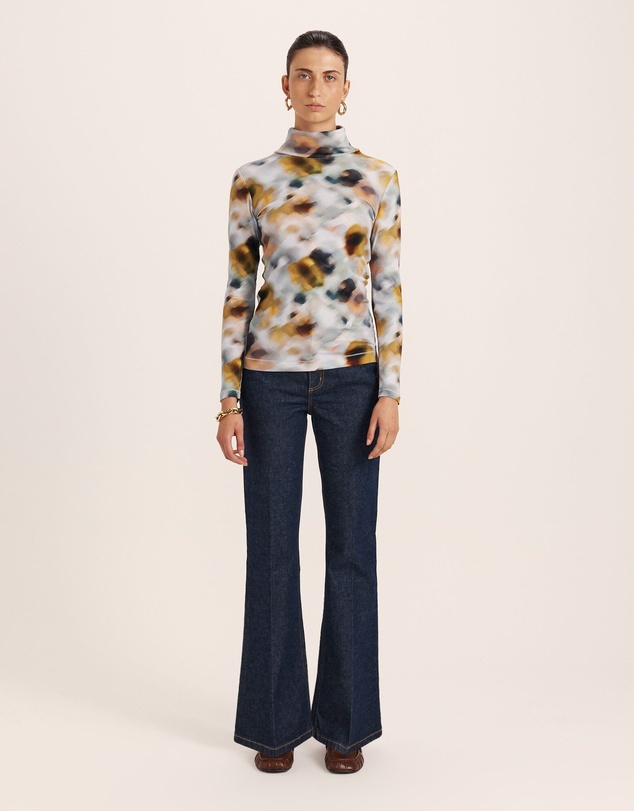 SABA - Shadow Emilie Floral Long Sleeve Top