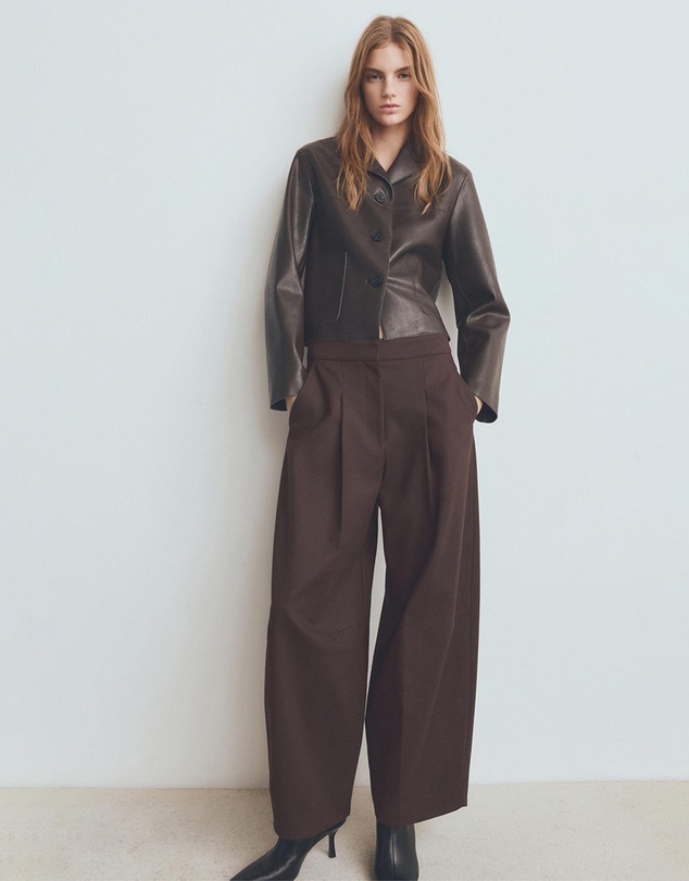 M.N.G - Faux-Leather Jacket With Pockets