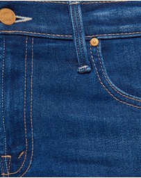 MOTHER - The Mid Rise Rambler Zip Flood Jeans