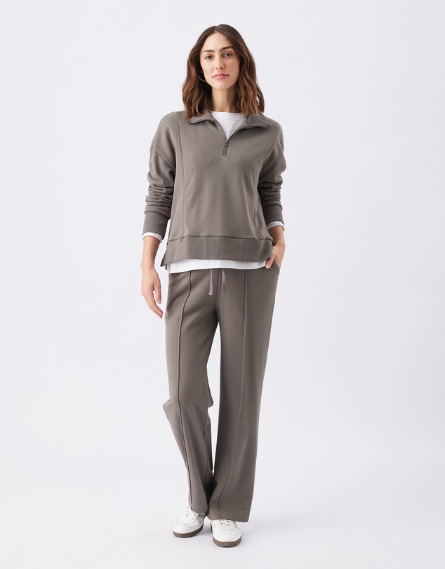 Ripe Maternity - Terry Wide Leg Jogger