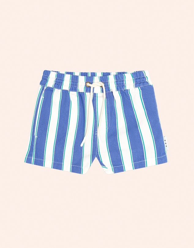 Huxbaby - Tropical Stripe Drawcord Shorts - Babies-Teens