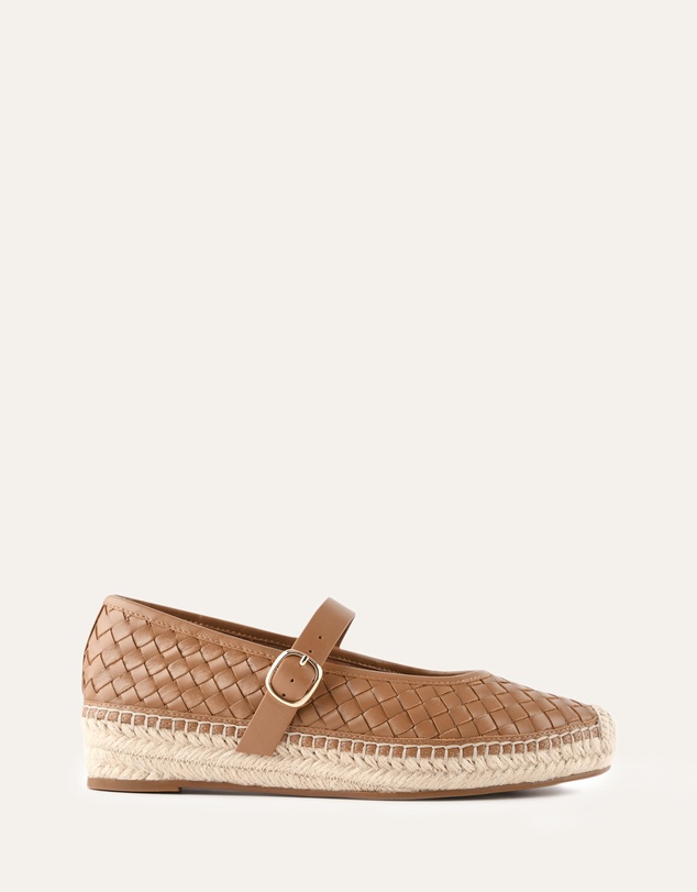 Jo Mercer - Elsie Woven Flat Espadrilles
