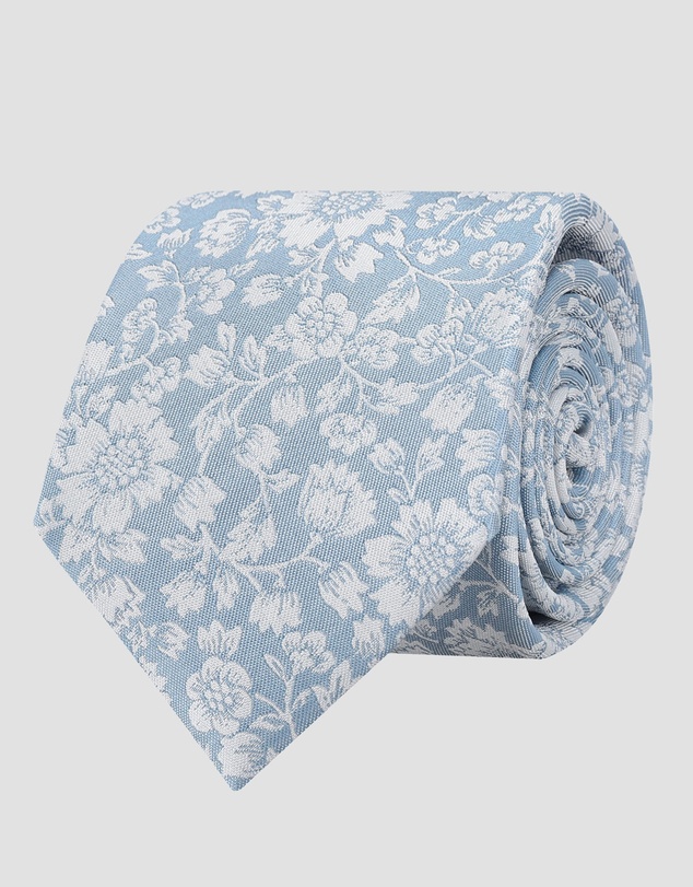 Abelard - Formal Botanical Jacquard Tie