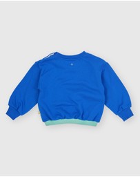 Goldie + Ace - Nash Piped Panel Sweatshirt - Babies-Kids