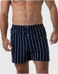Coast Clothing - 2 Pack Bamboo Boxers In Blue
