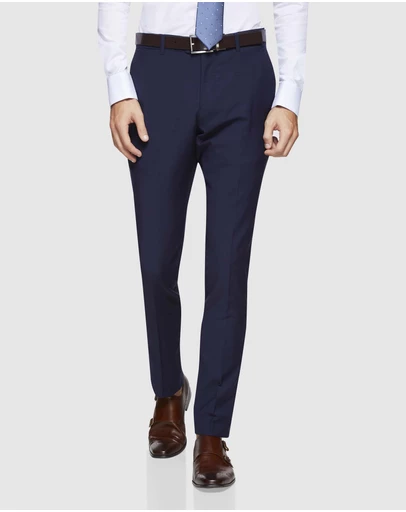 Oxford - Travel Auden Wool Suit Trousers