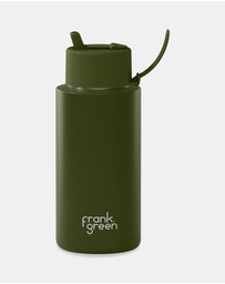 Frank Green - 34Oz Reusable Bottle With Flip Straw Lid