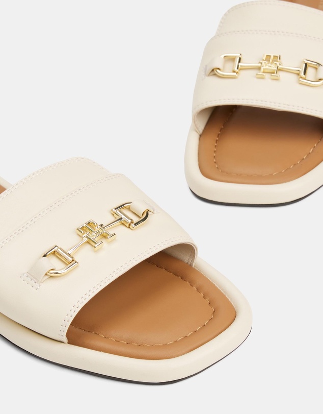 Tommy Hilfiger - Leather Horsebit Mules - Women's