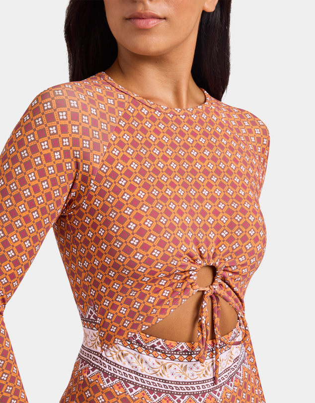Roxy - Womens Aurora Fashion One Piece Rashguard