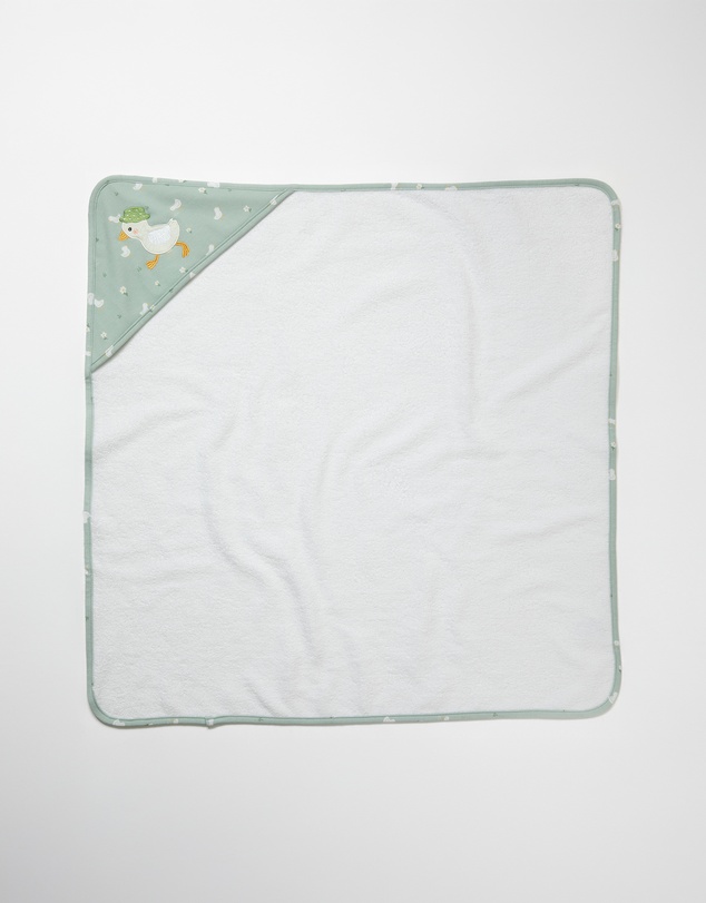Living Textiles - Organic Hooded Towel - Goosey Goosey