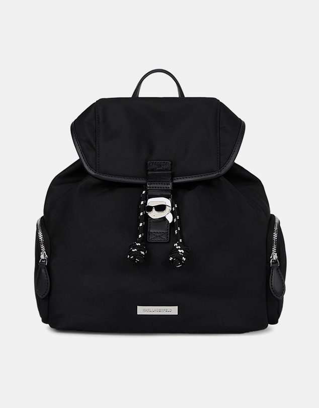 Karl Lagerfeld - Ikon Nylon Small Flap Backpack