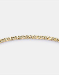Zoe Olivia - 9K Gold T-Bar Bracelet