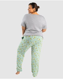Bamboozld - Womens Flowers Jersey Lounge Pant