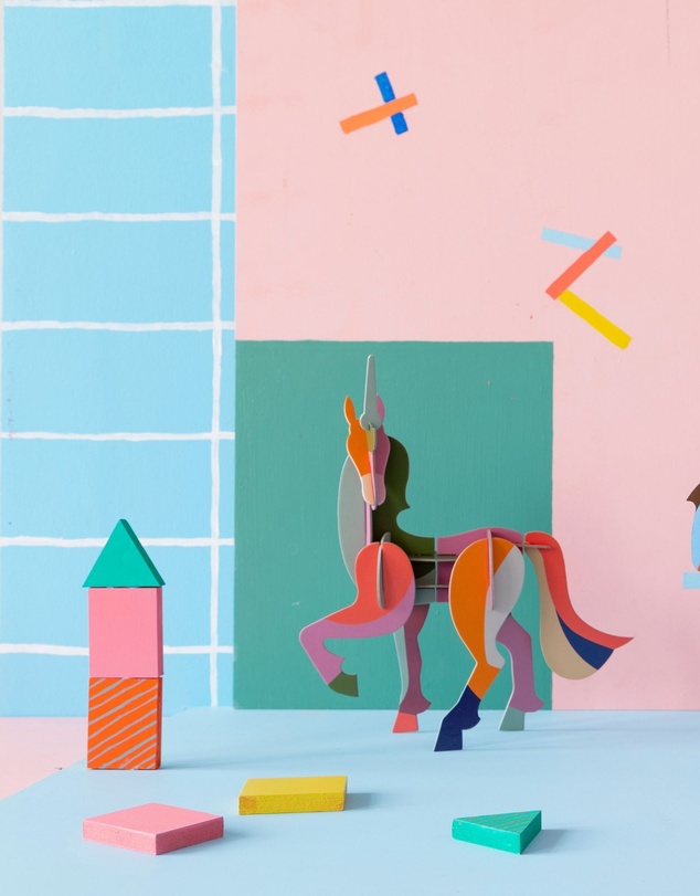Studio Roof  - Creative Play Unicorn A4