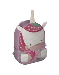 Sassi Meal - A4 Junior Cotton Backpack Sparkly The Unicorn