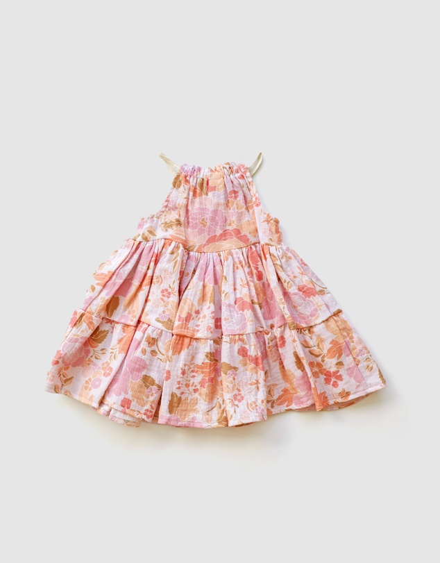 WITH LOVE FOR KIDS - Cotton Muslin Dress - Babies - Kids