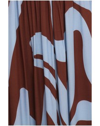 Petal & Pup - Nesta Maxi Dress - Brown/Blue