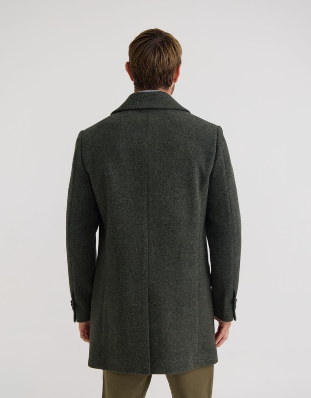 Oxford - Mason Herringbone Wool Coat