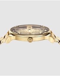 Diesel - Mr. Daddy Slim Gold Tone Analogue Watch