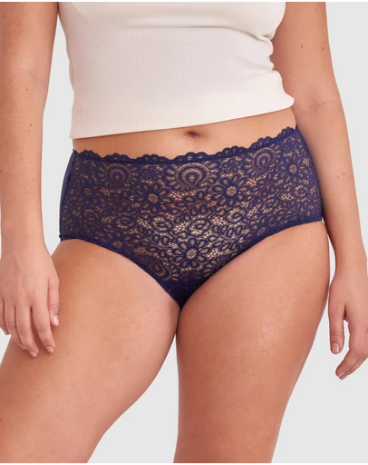 Bras N Things - Audrey Full Brief - Navy