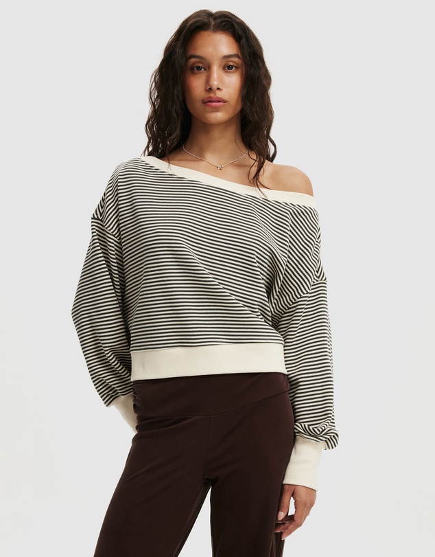 Cotton On - Off Shoulder Sweatshirt