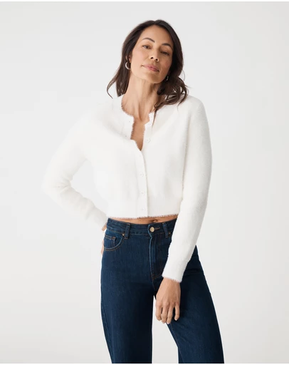 Forcast - Vanessa Fluffy Cardigan